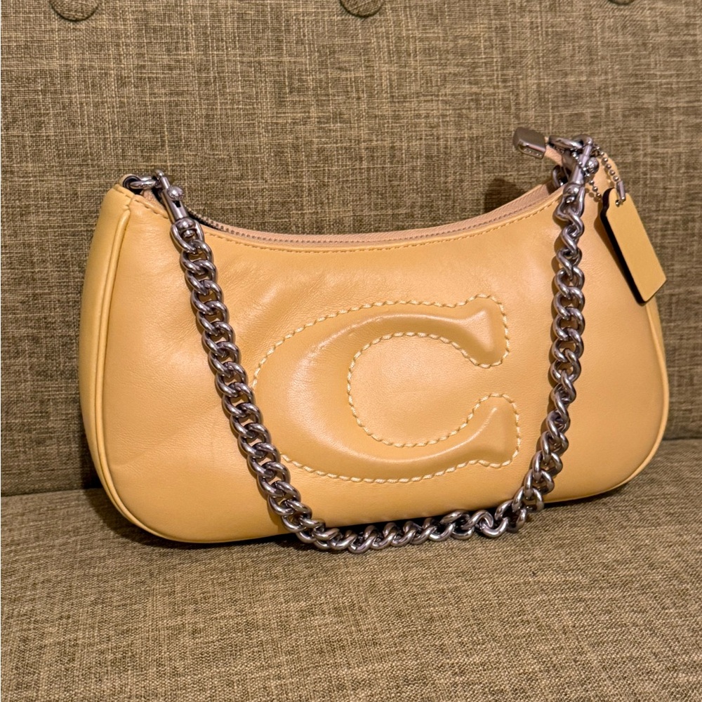 Coach Yellow Shoulder/Crossbody Bag